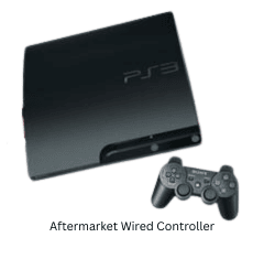 Playstation 3 160 GB Slim Console w/ Aftermarket Wired Controller